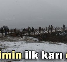 Mevsimin ilk karı düştü