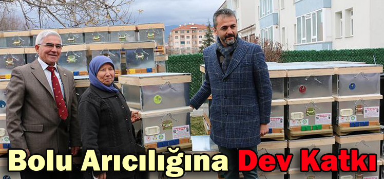 Bolu Arıcılığına Dev Katkı