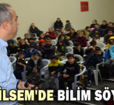 BOLU BİLSEM’DE BİLİM SÖYLEŞİSİ