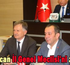 Başkan Özcan İl Genel Meclisi’ni ziyaret etti