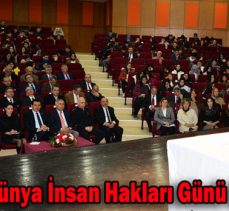 10 Aralık Dünya İnsan Hakları Günü Konferansı