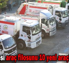 Bolu Belediyesi araç filosunu 10 yeni araçla güçlendirdi