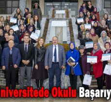 3. Anneler Üniversitede Okulu Başarıyla Sona Erdi