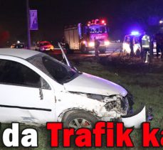 Bolu’da Trafik kazası