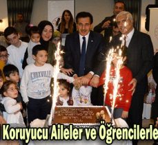 Vali Ümit ve Eşi Koruyucu Aileler ve Öğrencilerle Bir Araya Geldi