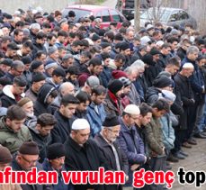 Babası tarafından vurulan  genç toprağa verildi