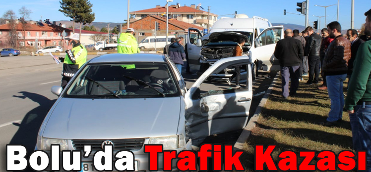 Bolu’da Trafik Kazası