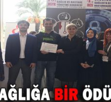 BOLU SAĞLIĞA BİR ÖDÜL DAHA