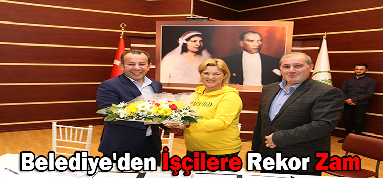 Belediye’den İşçilere Rekor Zam