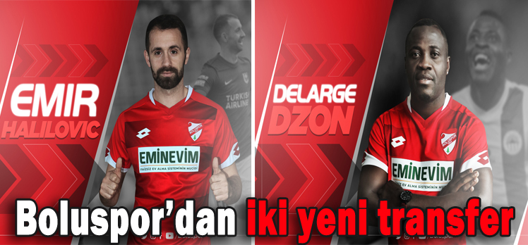 Boluspor’dan iki yeni transfer