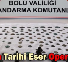 Bolu’da Tarihi Eser Operasyonu