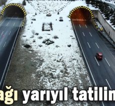 Bolu Dağı yarıyıl tatiline hazır