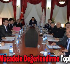 Bağımlılıkla Mücadele Değerlendirme Toplantısı Yapıldı