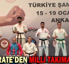 BOLU KARATE’DEN MİLLİ TAKIMA SPORCU