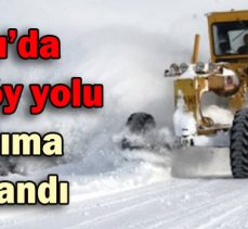 Bolu’da  154 köy yolu  ulaşıma  kapandı