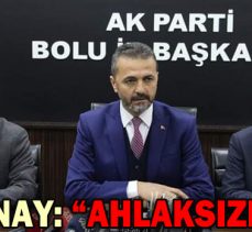 DOĞANAY: “AHLAKSIZLIKTIR”