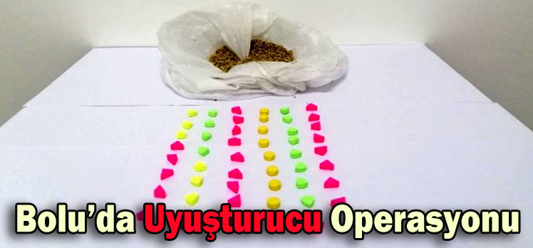 Bolu’da Uyuşturucu Operasyonu