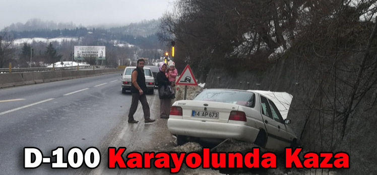 D-100 Karayolunda Kaza