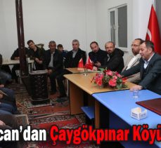 Başkan Özcan’dan Çaygökpınar Köyü’ne ziyaret