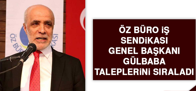 Başkan Gülbaba Taleplerini Sıraladı