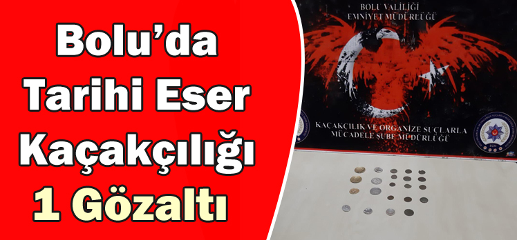 Bolu’da Tarihi Eser Kaçakçılığı: 1 Gözaltı