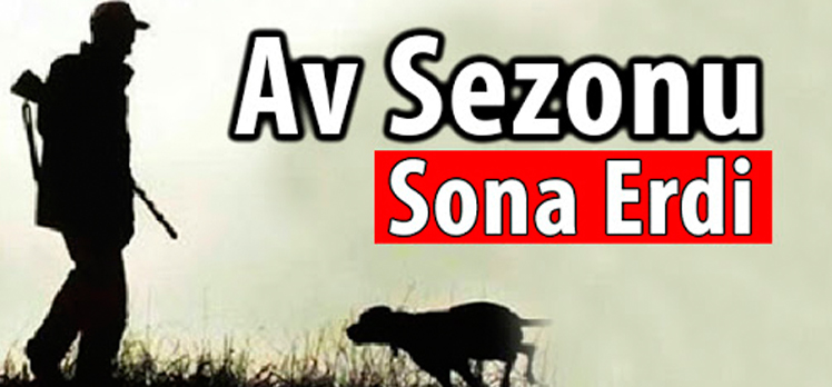 Av sezonu sona erdi