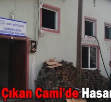 Yangın Çıkan Cami’de Hasar Oluştu