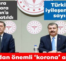 İKİ BAKANDAN ÖNEMLİ CORONA AÇIKLAMASI