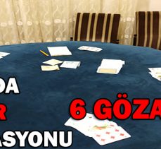 BOLU’DA KUMAR OPERASYONU: 6 GÖZALTI