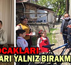 ÜLKÜ OCAKLARI ÇOCUKLARI YALNIZ BIRAKMADI