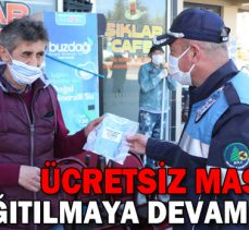 Ücretsiz maskeler esnaflara ulaşıyor