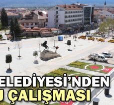 BOLU BELEDİYESİ’NDEN PEYZAJ ÇALIŞMASI