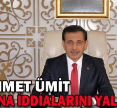 VALİ AHMET ÜMİT KARANTİNA İDDİALARINI YALANLADI