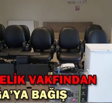 YAŞAR ÇELİK VAKFINDAN YENİÇAĞA’YA BAĞIŞ