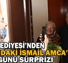 BOLU BELEDİYESİ’NDEN 82 YAŞINDAKİ İSMAİL AMCA’YA DOĞUM GÜNÜ SÜRPRİZİ