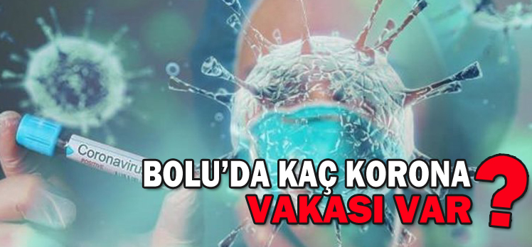 BOLU’DA KAÇ KORONA VAKASI VAR