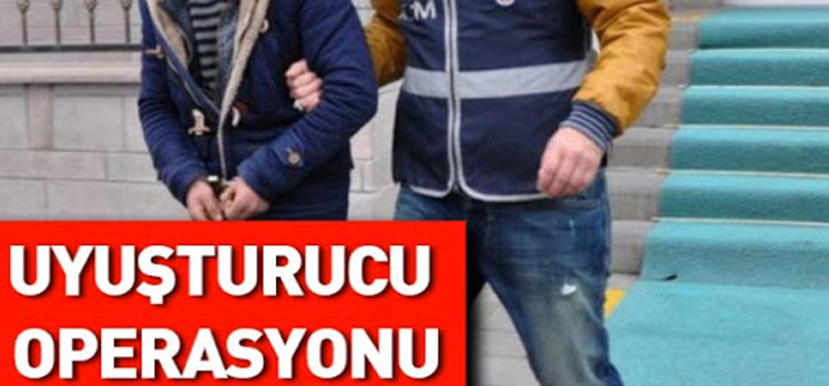 Bolu’da uyuşturucu operasyonu