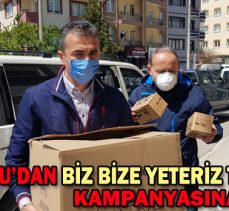 Bolu’dan “Biz Bize Yeteriz Türkiyem” kampanyasına destek