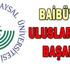 BAİBÜ’nün uluslararası başarısı