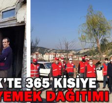 Göynük’te 365 kişiye sıcak yemek dağıtımı