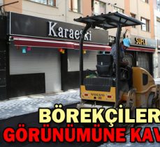 Börekçiler Sokak yeni görünümüne kavuşuyor