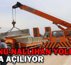 MUDURNU-NALLIHAN YOLU ULAŞIMA AÇILIYOR