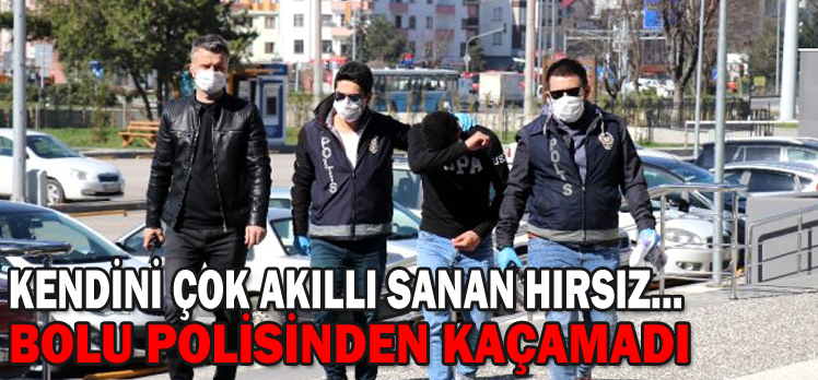 MARKETİ SOYAN HIRSIZ YAKALANDI