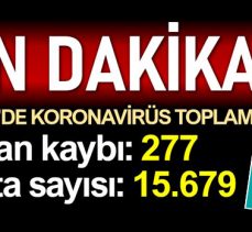 Türkiye’de koronadan ölenlerin sayısı 277’ye çıktı