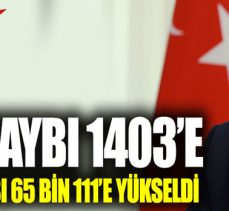 Korona virüs can kaybı bin 403 oldu