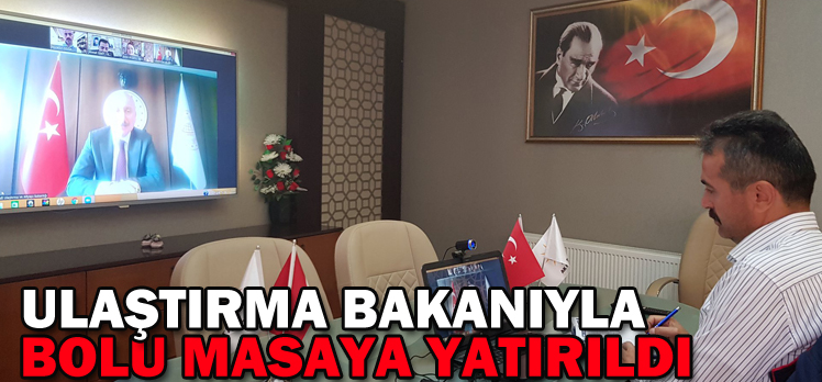 Ulaştırma Bakanıyla Bolu masaya yatırıldı