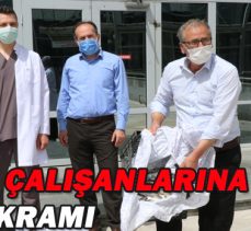 SAĞLIK ÇALIŞANLARINA  BALIK İKRAMI