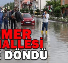 SÜMER MAHALLESİ GÖLE DÖNDÜ