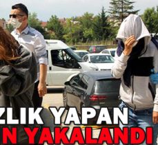 HIRSIZLIK YAPAN  İKİ KADIN YAKALANDI