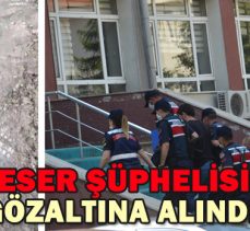 TARİHİ ESER ŞÜPHELİSİ 7 KİŞİ GÖZALTINA ALINDI